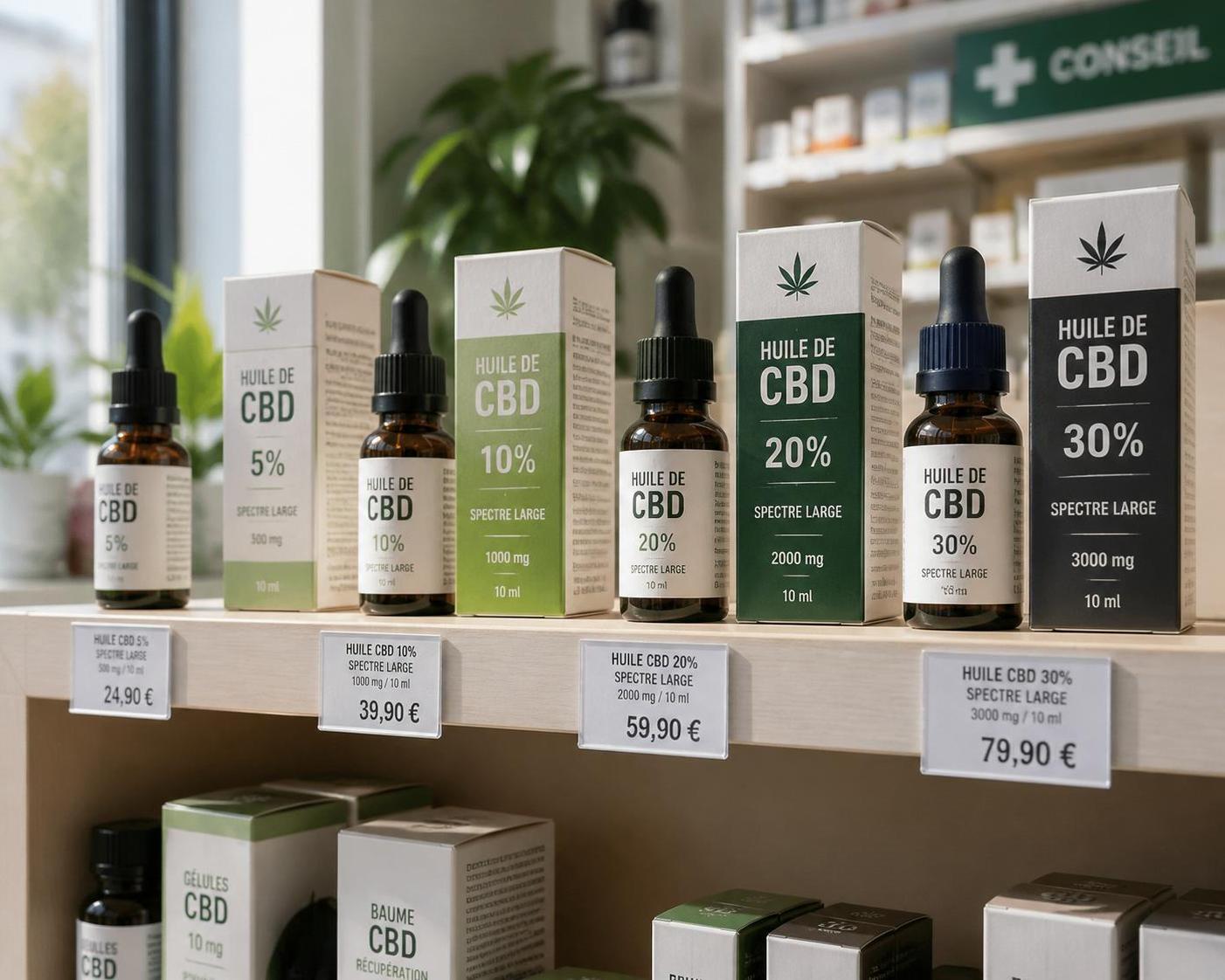 d&eacute;couvrez le prix de l'huile de cbd en pharmacie et les facteurs qui influencent son co&ucirc;t. informez-vous avant votre achat pour faire le meilleur choix.